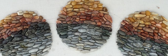 Naxos Pebble Triptych