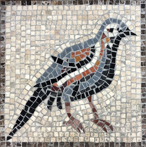 Carpet Mosaic Sample, Ravenna Method