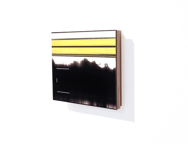 Contemporary art wall-mounted, painted construction, Non-objective, sculpture, abstraction