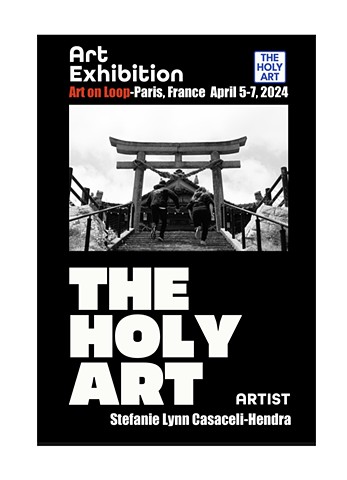 Selected Group Exhibition-Holy Art Gallery-
Art on Loop-Paris, France. Save the Date and get tickets for a private viewing on April 5, 2024. 