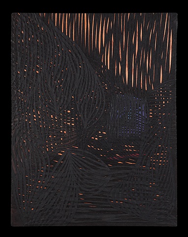 laser hand cut stencil paper wood black layers thick deep black the light forces and darkness