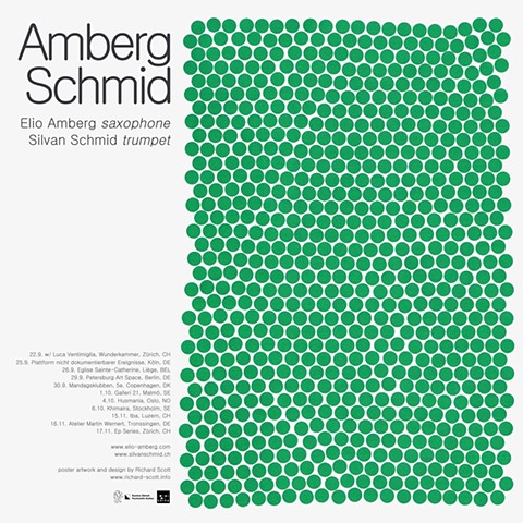 Amberg Schmid tour poster