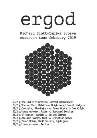ergod duo tour, February 2019