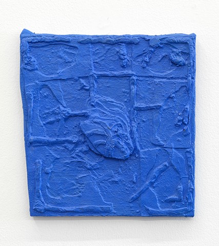 Blue relief