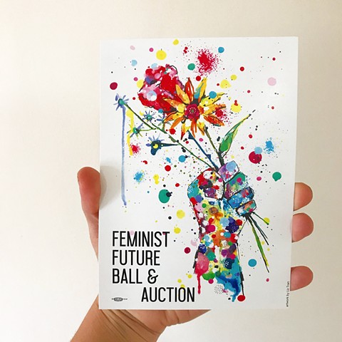 Imagery for Feminist Future, NARAL Pro-Choice Washington.