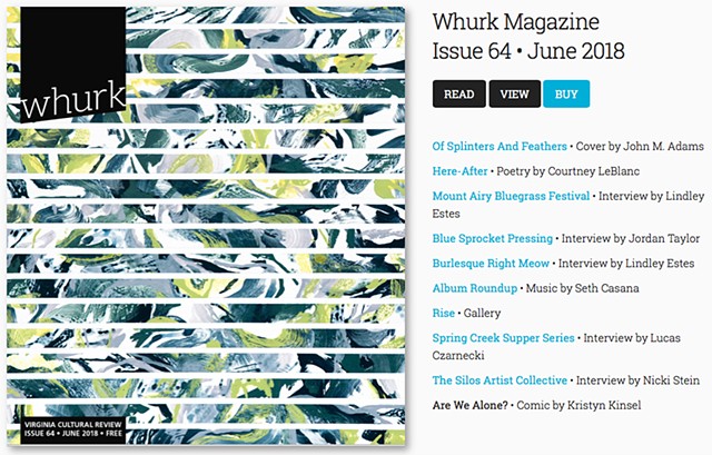 Cover Image: Whurk Magazine, June 2018