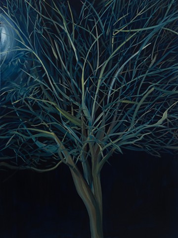 Night tree- Winter
