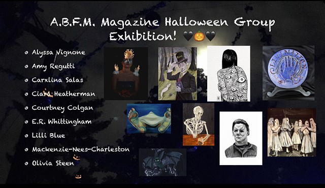 A.B.F.M. Magazin® Halloween Group Exhibition! 10/01/2020