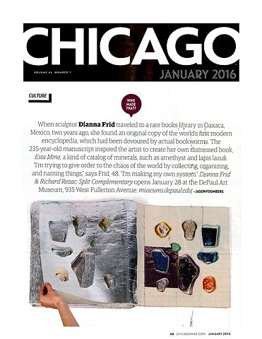 CHICAGO MAGAZINE: WHO MADE THAT? 