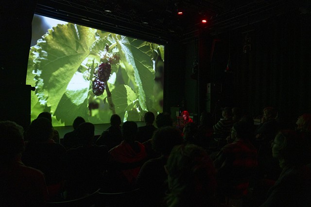 Performance by Marwa Arsanios. Photo: Nayara Leite / BEK
