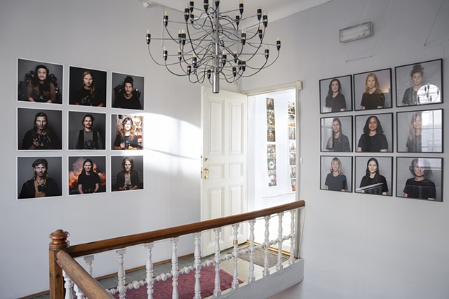 Exhibition view from Trondhjems Kunstforening