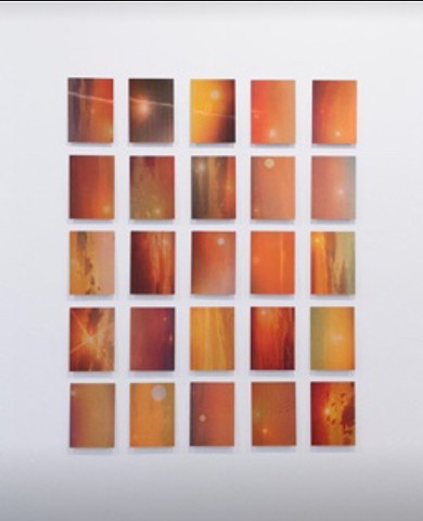 "Sunset (Discolights)", Zena Van den Block
100 x 75 cm
Digital print with lenticular foil
2019