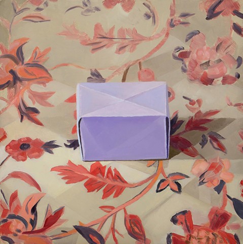 Purple Paper Box