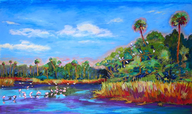 Harriet Huss Tropical Florida landscapes and palms