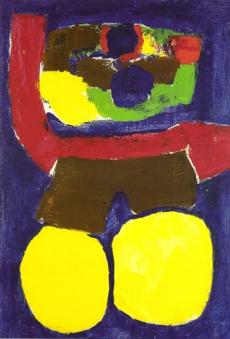 Woman in Yellow c. 1970  100x145cm