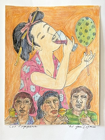 Louis Jacinto, Jose Lozano, Chicano Art, Fine Art