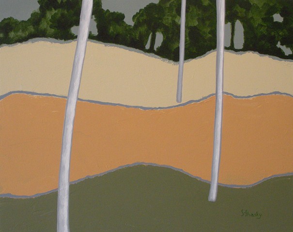 Landscape Abstract
-Sold-