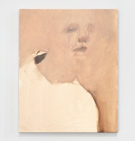 Dana DeGiulio, Monk, 2026, Oil on canvas board, mounted on board 10 x 8 in