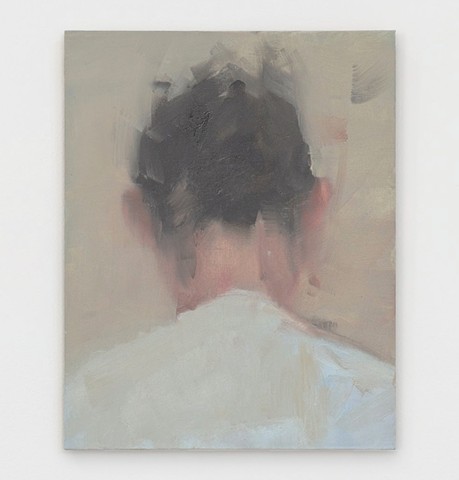 Dana DeGiulio, Andie said, 2026, Oil on canvas board, mounted on board, 10 x 8 in