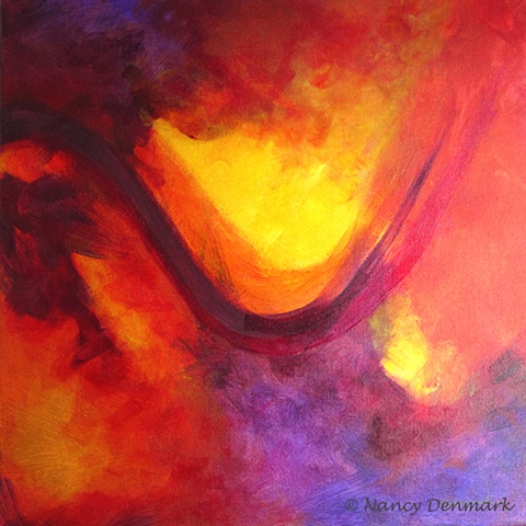 acrylic on canvas painting by Nancy Denmark