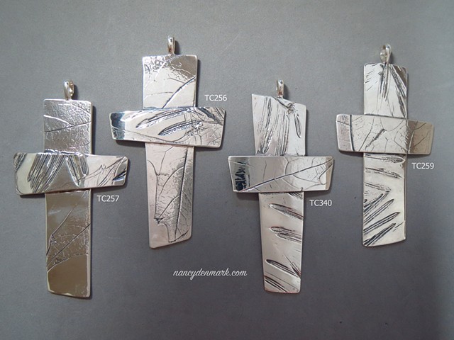 Pectoral Crosses from Nancy Denmark's Impressions of Nature series