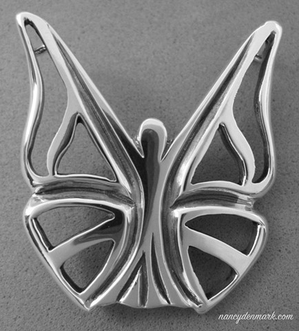 Be Ye Transformed symbolic butterfly jewelry design ©Nancy Denmark