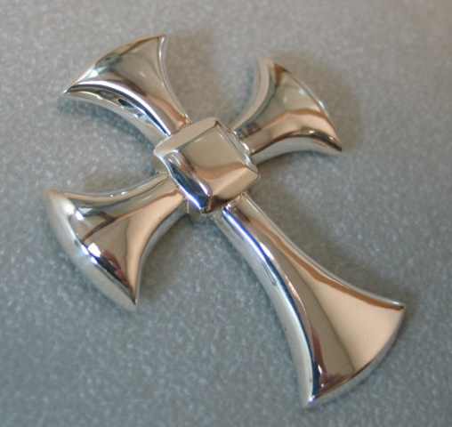 sterling silver Alard cross © Nancy Denmark
