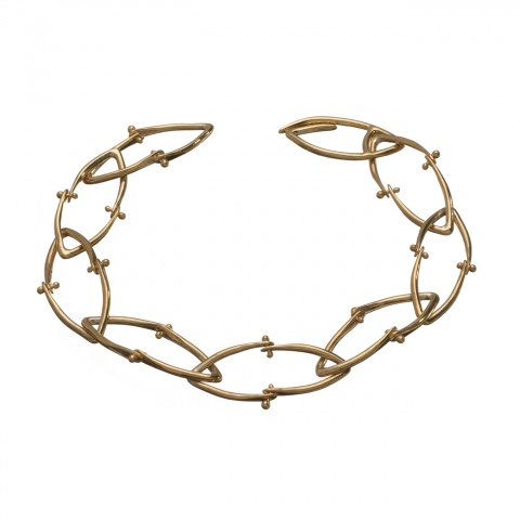 Wishbone Bracelet - Gold
