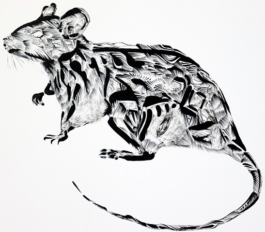 Inktober Day 6: Rodent