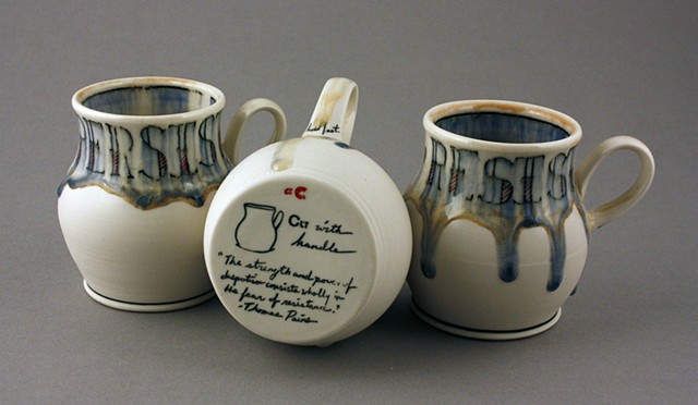 Three Cups with Handles