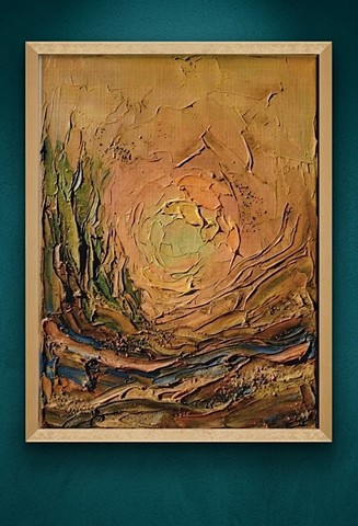 Core of a prairie sun