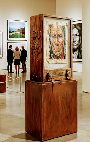 Crow Sky gallery museum display.