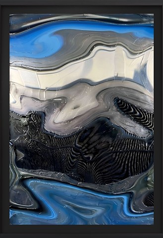 Looking glass - Bad Lands of South Dakota.