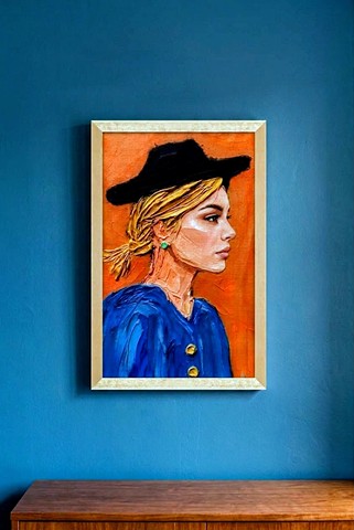Portrait of Artist friend from Tucson, AZ
