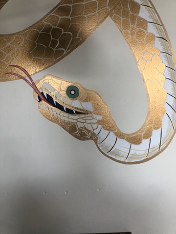 Detail, Gold Snake