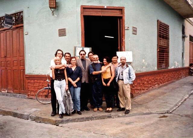 Group, Peruvian photographers, Canta Rana, Barranco, 1998