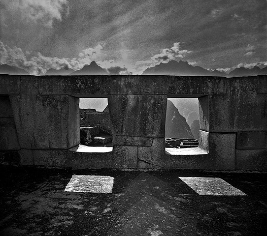 Templo of the 3 Windows, Machu Picchu, Peru, 1999