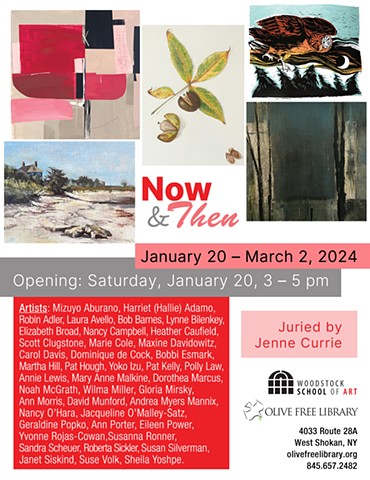 “Now & Then” Exhibit at Olive Free Library
