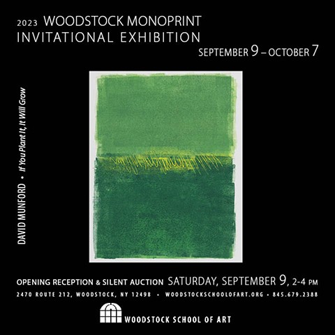 2023 Woodstock Monoprint Invitational Exhibition & Auction