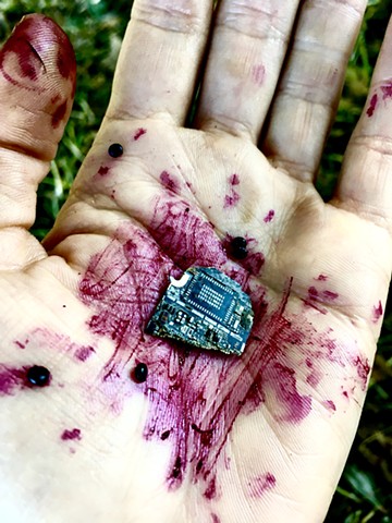 bloody chip