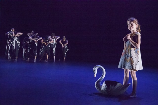 vera and forest and swan