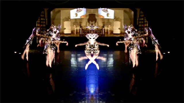 Leaping Deers