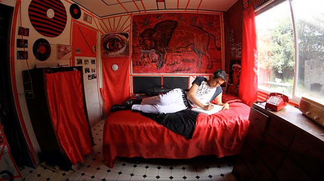 Suburban RED - Red Bedroom