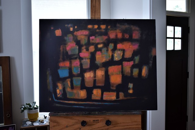 Oil on Wood