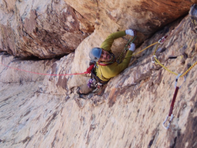 Ahad Sabet on the incredible 3rd pitch of Crimson Crysalis on the Cloud Tower