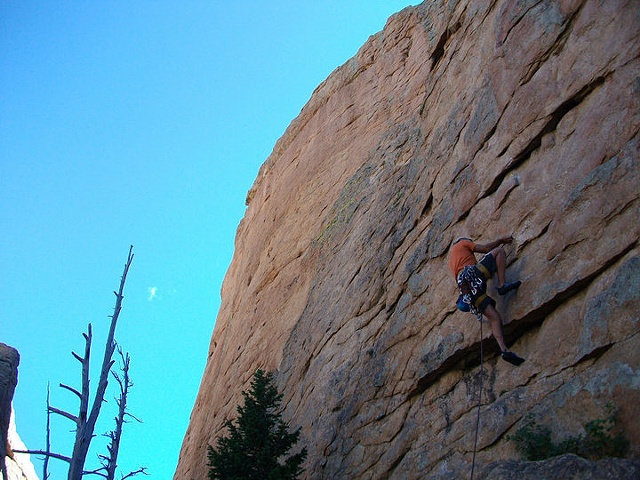 Good granite sport climbing  / Jurrasic Park