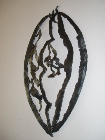 African Shield / Wall Sculpture