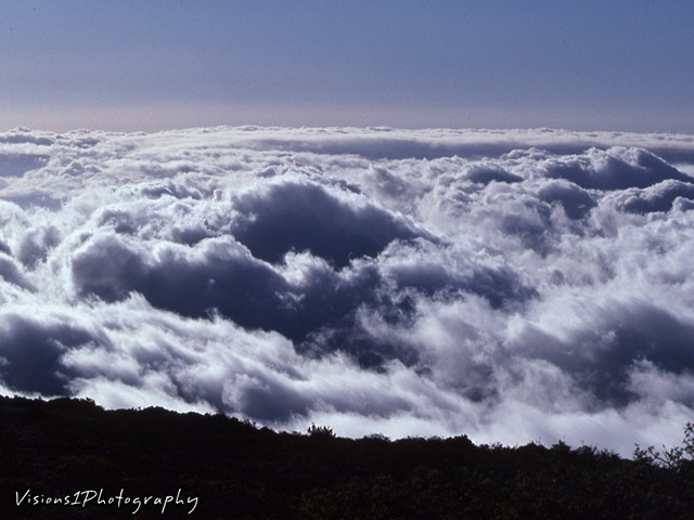 Clouds Haleakala National Park Hi.