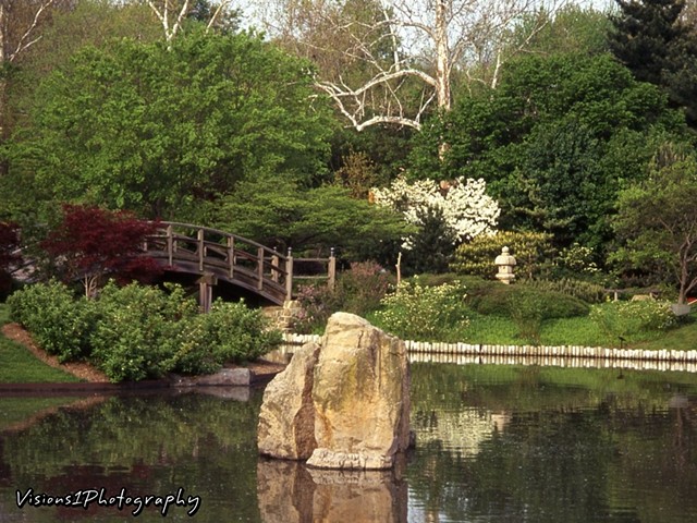 Japanese Garden Missouri Botanical Garden St. Louis Mo.