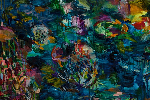 Water Lilies #2_detail 